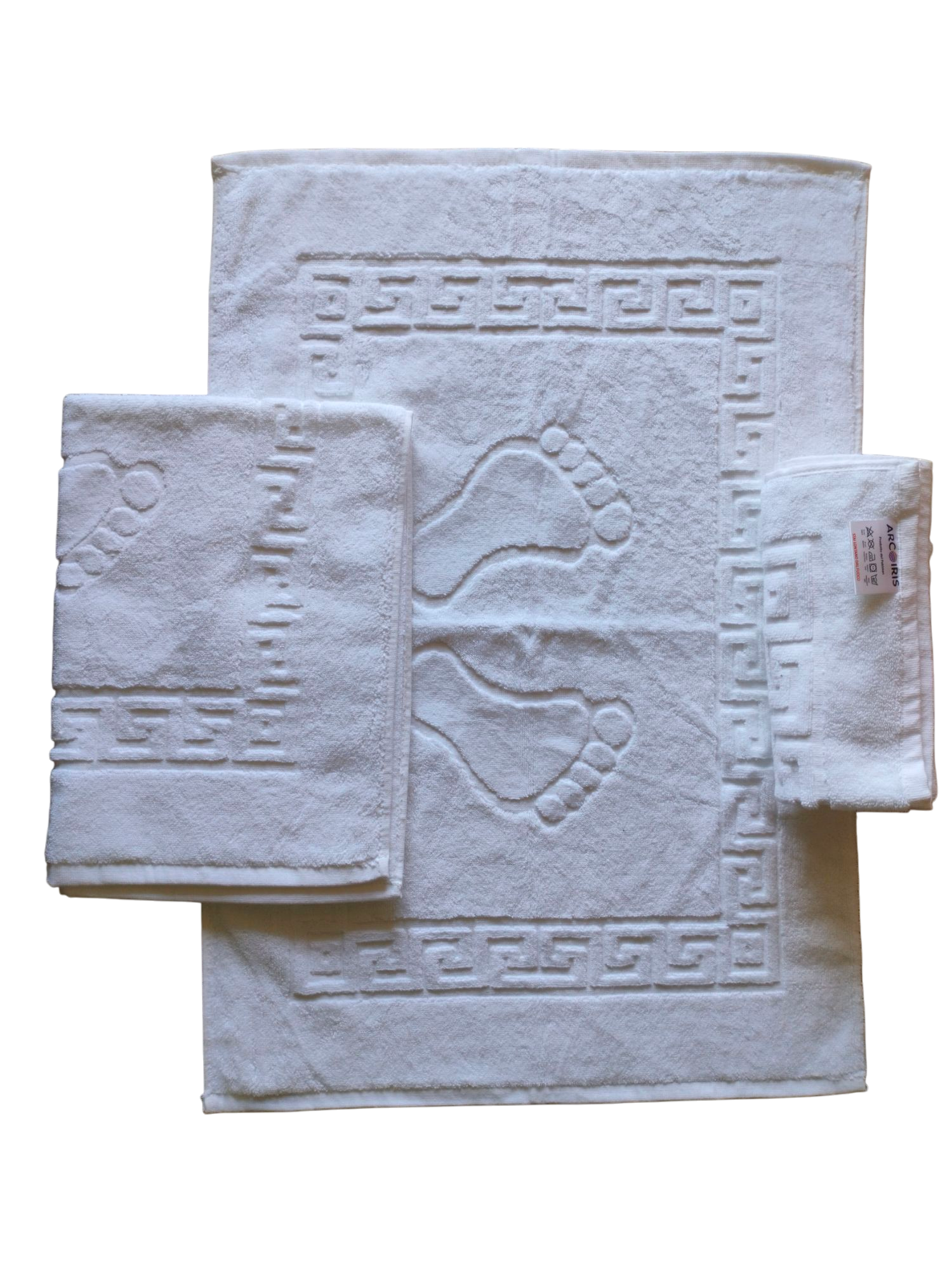 Tappetino bagno - 50x70 cm - 650 gr/mq in Spugna - 100% Cotone