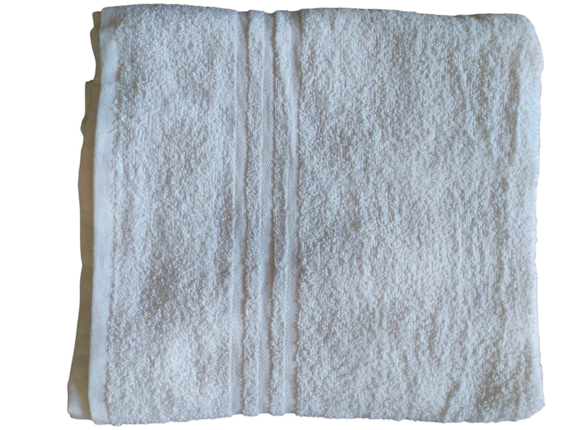 Asciugamano in Spugna - 450 gr/mq - Bianco - 100% Cotone Ring