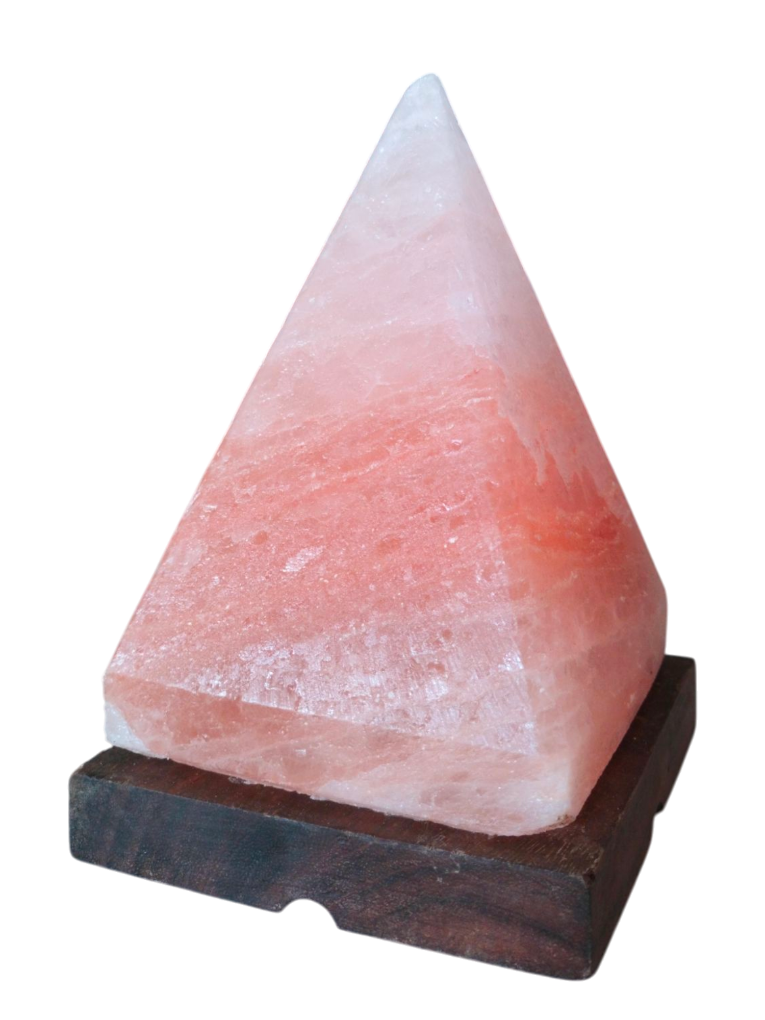 Lampada a forma di Piramide - Lampada di sale Himalayano 2-3 kg di Sale Naturale