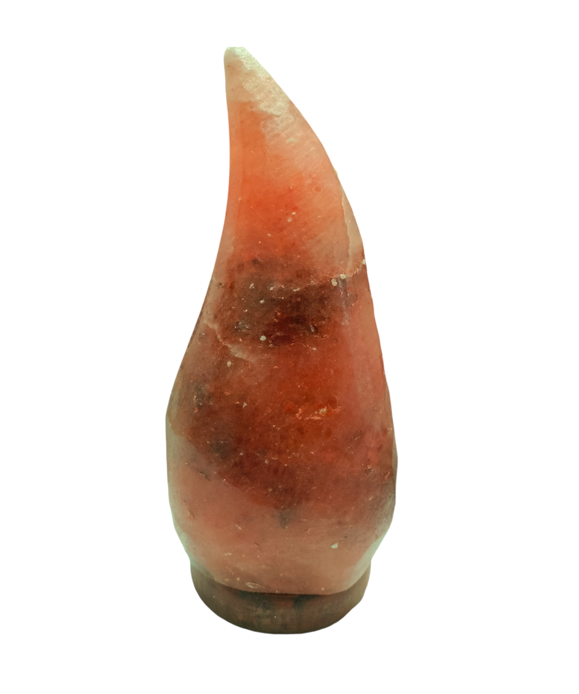 Lampada a forma di Corno Rosso - Lampada di Sale Himalayano 2-3 kg di Sale Naturale