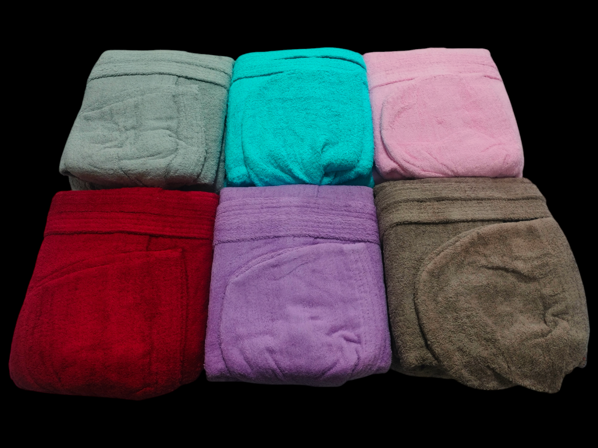 Accappatoio con Cappuccio Unisex - 400 gr/mq, 100% cotone