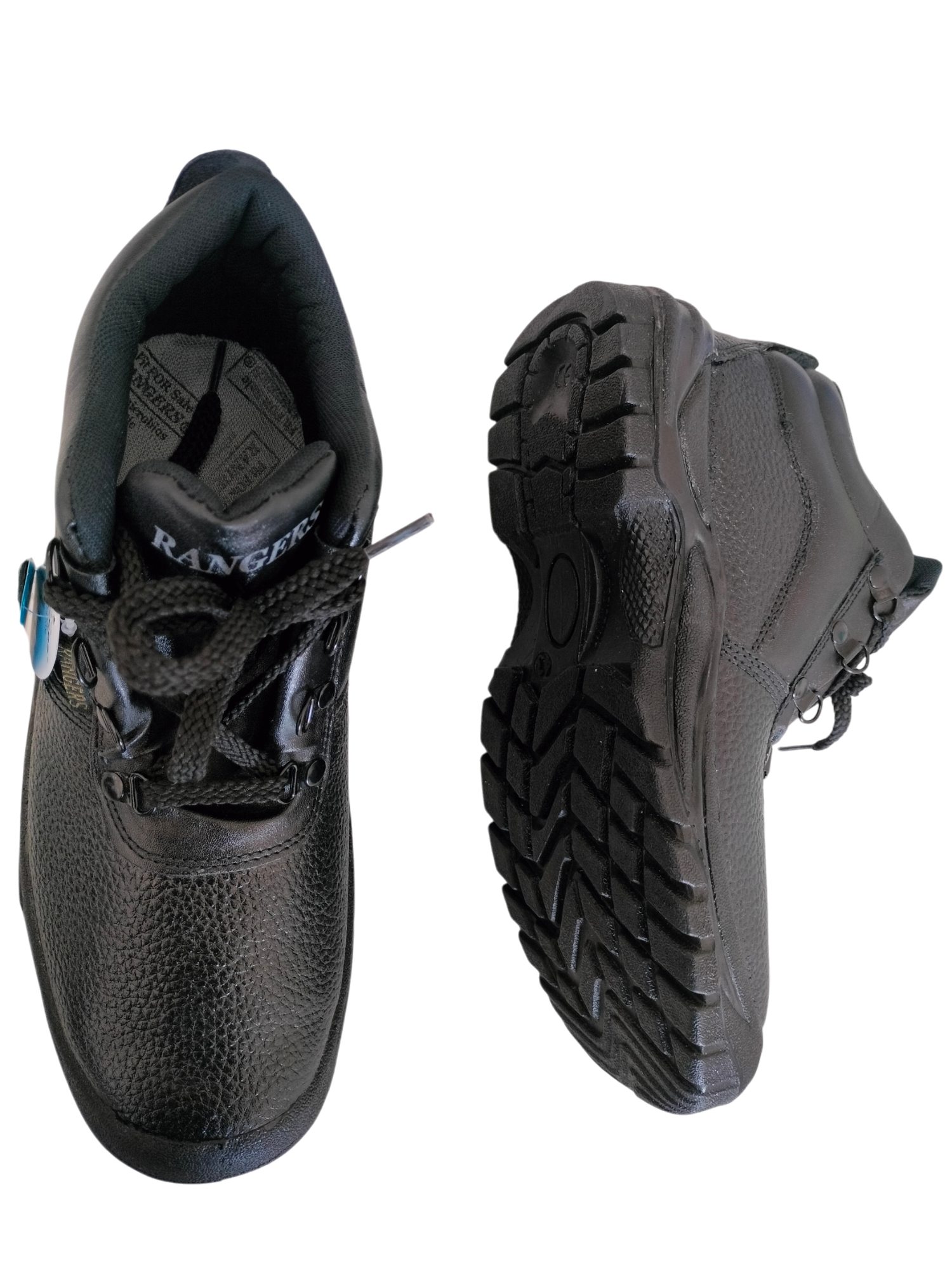 Scarpe di Sicurezza in Pelle - Pelle Bovina Pieno Fiore - Puntale in Acciaio