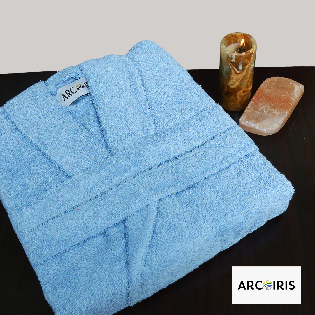 Accappatoio Scialle unisex in Soffice Spugna di Cotone - 450 gr/mq - Taglia M/L