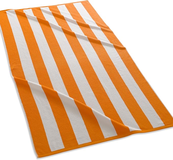  Asciugamani da Spiaggia Cabana Striscia, (75 x 150 cm)