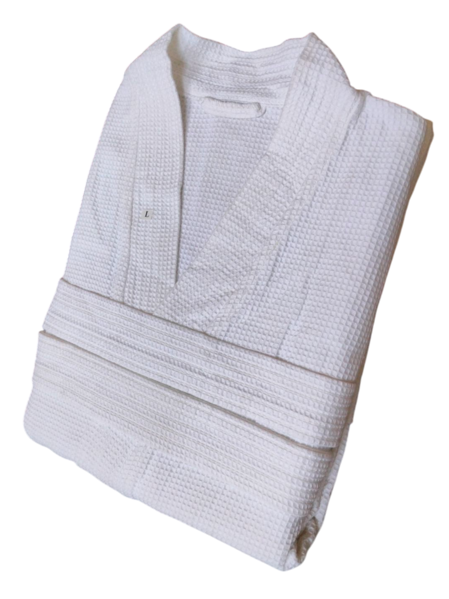 Accappatoio sciallato nido d’ape - 100% Cotone