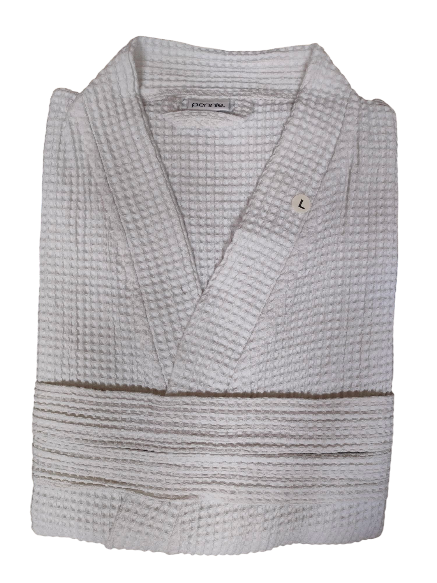 Accappatoio sciallato nido d’ape - 100% Cotone