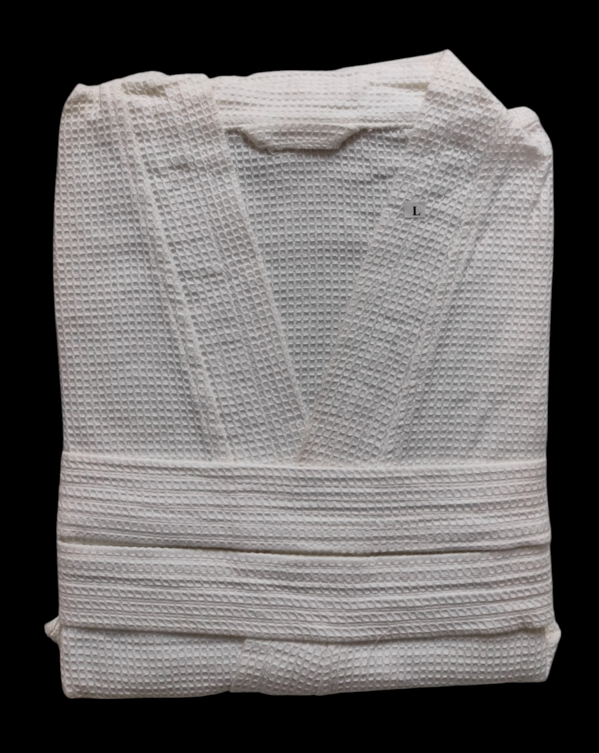 Accappatoio sciallato nido d’ape - 100% Cotone
