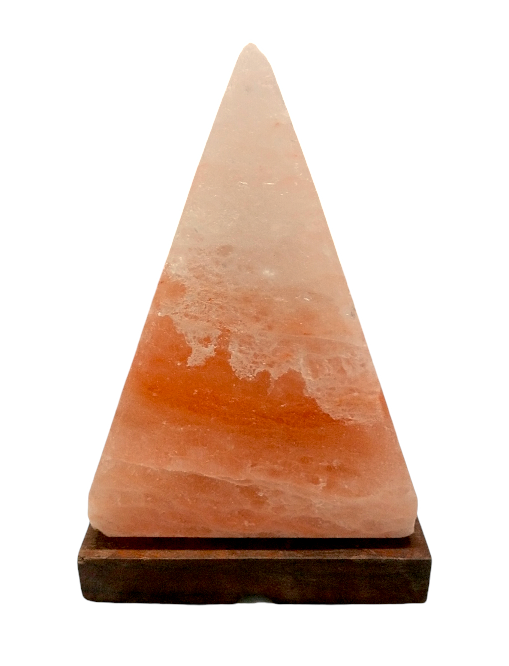 Lampada a forma di Piramide - Lampada di sale Himalayano 2-3 kg di Sale Naturale