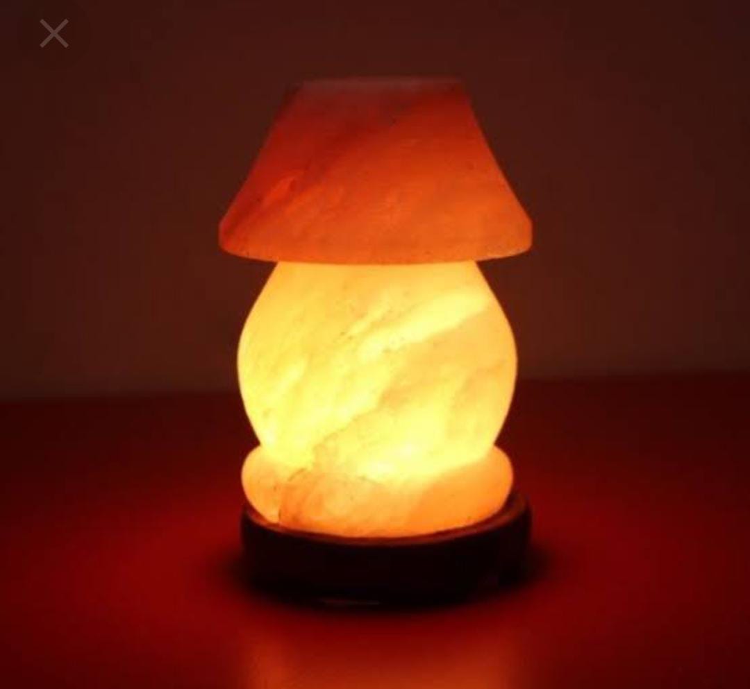 Forma della Lampada da Tavolo - Lampada di Sale Himalayano 2-3 kg di Sale Naturale